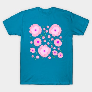 Mother's Day Falling Petals (MD23MOD004b) T-Shirt